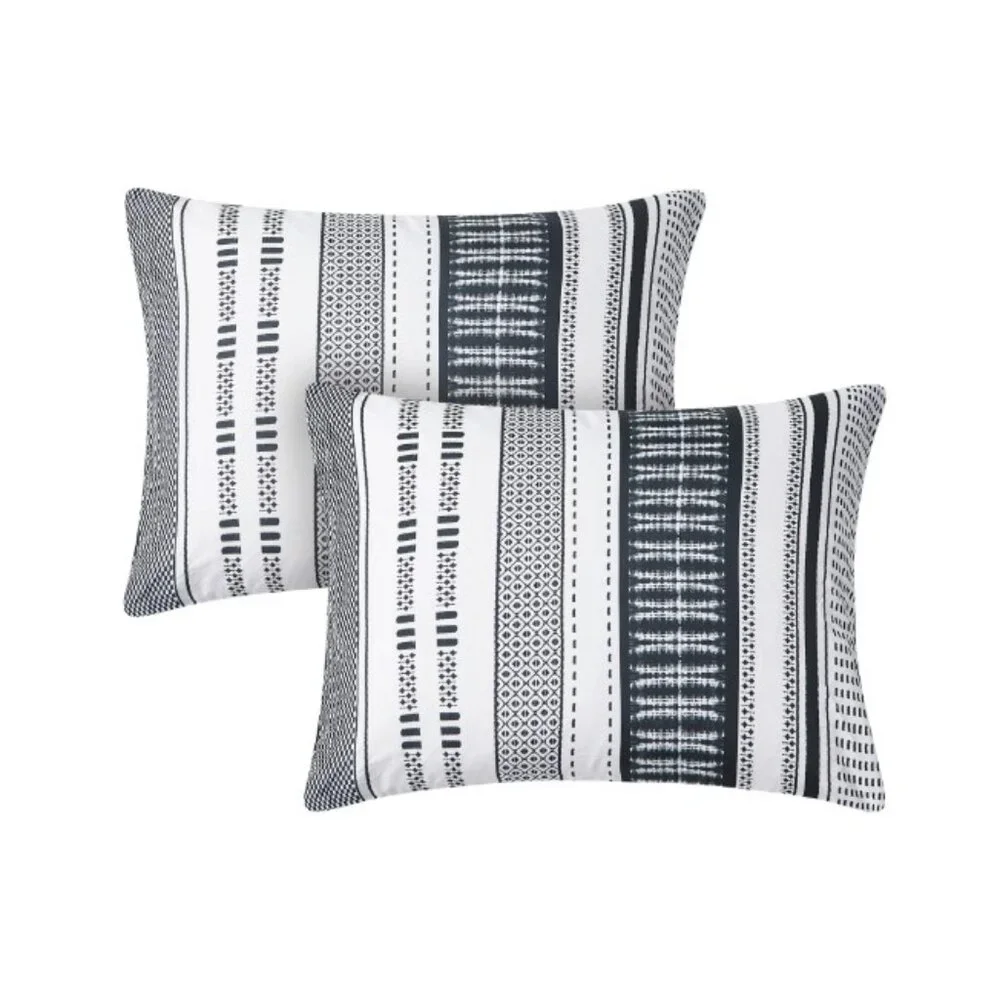 NEW KING SIZE 10 Piece Bed in a Bag Comforter Bedding Sheets 3 Decorative Pillow